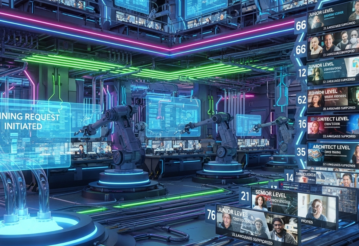 Riverova eğitim platformu arayüzü görseli